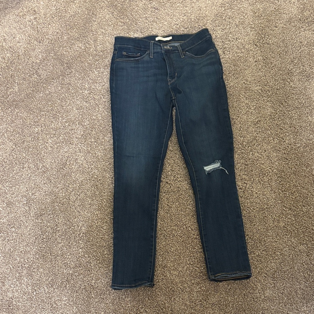 Signature by Levi Strauss Dark Blue Women Jeans